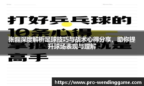 张磊深度解析足球技巧与战术心得分享，助你提升球场表现与理解